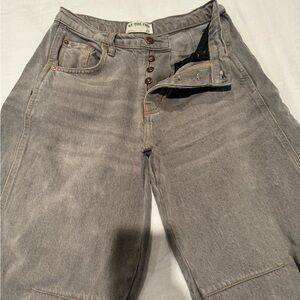 Free people barrel jeans